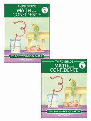 Svazek pracovních sešitů pro žáky 3. ročníku Matematika s jistotou - Third Grade Math with Confidence Student Workbook Bundle