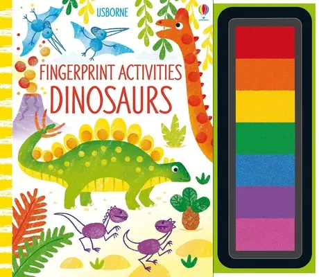 Aktivity pro otisky prstů Dinosauři - Fingerprint Activities Dinosaurs