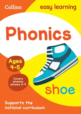 Fonetika pro věkovou kategorii 4-5 let: ideální pro domácí výuku - Phonics Ages 4-5: Ideal for Home Learning