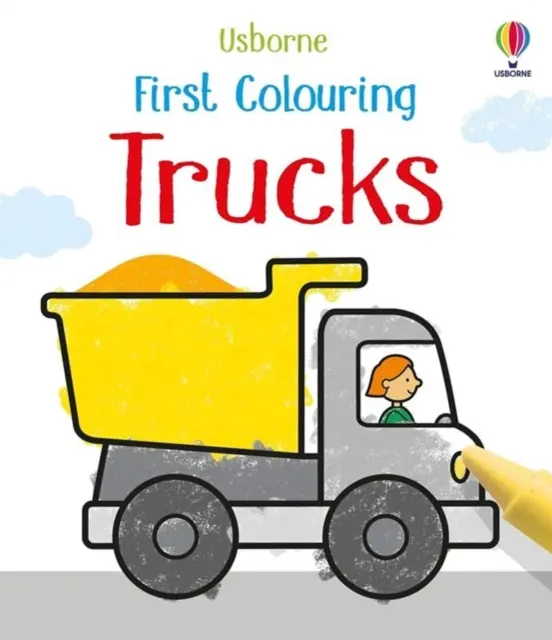 První omalovánky Náklaďáky - First Colouring Trucks