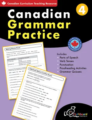 Kanadské procvičování gramatiky Grade 4 - Canadian Grammar Practice Grade 4