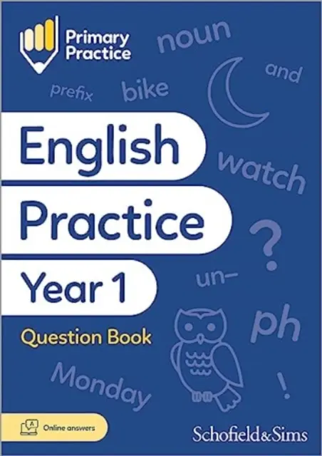 Cvičení z angličtiny pro 1. ročník, sešit otázek, věk 5-6 let - Primary Practice English Year 1 Question Book, Ages 5-6