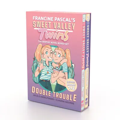 Dvojčata ze sladkého údolí: Dvojité potíže (Double Trouble Boxed Set): Nejlepší kamarádi, Učitelův mazlíček: (grafický román v krabičce) Great Sweet Trouble: Best Friends, Teacher's Pet (a Graphic Novel Boxed Set) - Sweet Valley Twins: Double Trouble Boxed Set: Best Friends, Teacher's Pet (a Graphic Novel Boxed Set)