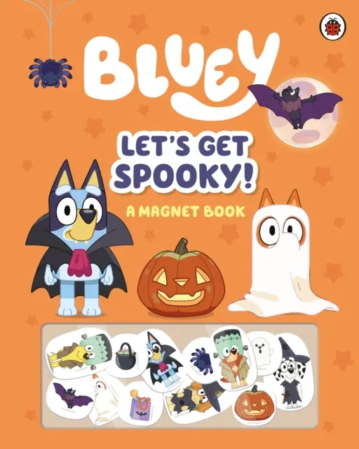 Bluey: Pojďme se vyděsit - Magnetová knížka - Bluey: Let's Get Spooky - A Magnet Book