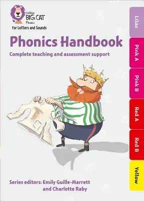 Collins Big Cat Phonics for Letters and Sounds - Phonics Handbook Lilac to Red (Fialová až červená): Kompletní podpora pro výuku písmen a hlásek - Collins Big Cat Phonics for Letters and Sounds - Phonics Handbook Lilac to Red: Full Support for Teaching Letters and Sounds