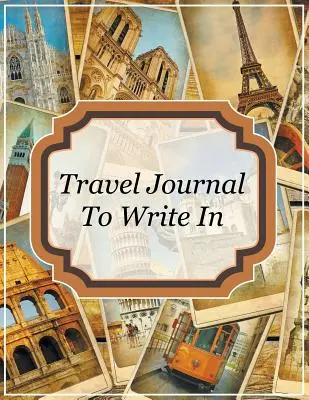 Cestovní deník na psaní - Travel Journal To Write In