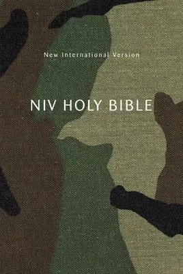 Niv, Bible svatá, Compact, Paperback, Woodland Camo, Comfort Print - Niv, Holy Bible, Compact, Paperback, Woodland Camo, Comfort Print