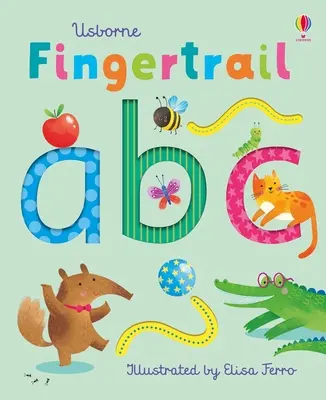 Fingertrail ABC: Kniha pro děti připravené na školku - Fingertrail ABC: A Kindergarten Readiness Book for Kids