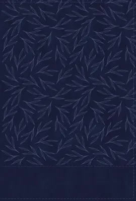 Niv, Tenká Bible, Velký tisk, Leathersoft, Námořnická modrá, Červené písmeno, Komfortní tisk - Niv, Thinline Bible, Large Print, Leathersoft, Navy, Red Letter, Comfort Print
