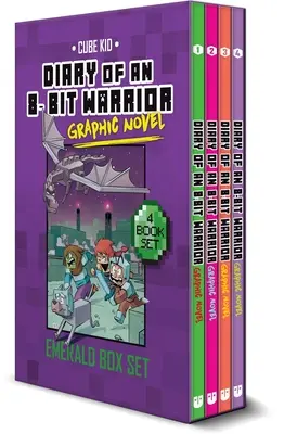 Deník osmibitového bojovníka Grafický román Emerald Box Set - Diary of an 8-Bit Warrior Graphic Novel Emerald Box Set