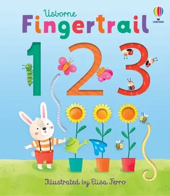 Fingertrail 123: Kniha pro děti připravené na školku - Fingertrail 123: A Kindergarten Readiness Book for Kids