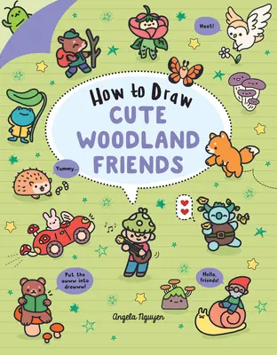 Jak nakreslit roztomilé lesní kamarády - How to Draw Cute Woodland Friends