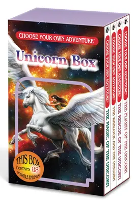 Vyberte si vlastní dobrodružství 4-knihový box set Jednorožec (Kouzlo jednorožce, Čaroděj a jednorožec, Záchrana jednorožce, Let o - Choose Your Own Adventure 4-Book Boxed Set Unicorn Box (the Magic of the Unicorn, the Warlock and the Unicorn, the Rescue of the Unicorn, the Flight o