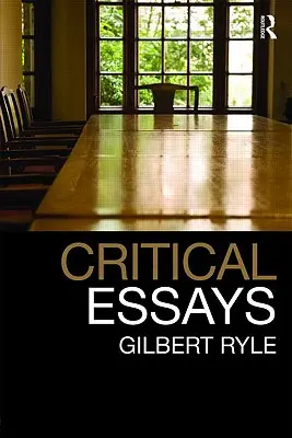 Kritické eseje: Sebrané spisy, svazek 1 - Critical Essays: Collected Papers Volume 1