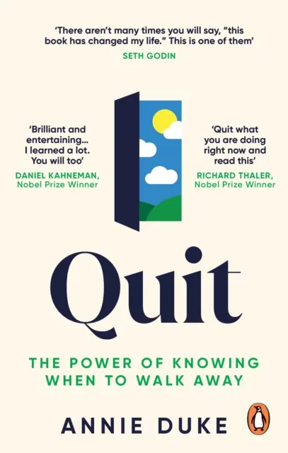 Odejít - síla vědět, kdy odejít - Quit - The Power of Knowing When to Walk Away