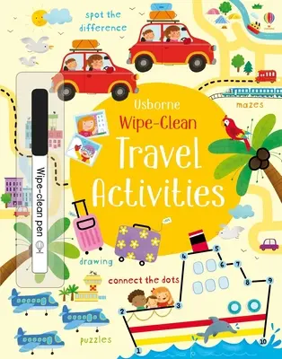 Stírací aktivity na cesty - Wipe-Clean Travel Activities