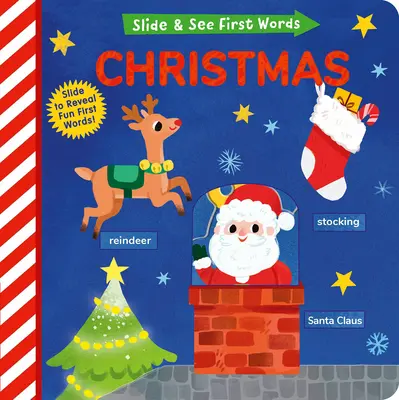 Slide and See First Words: Vánoce - Slide and See First Words: Christmas