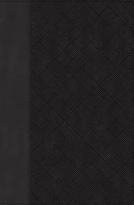 Niv, Thinline Bible, Compact, Leathersoft, Black/Grey, Red Letter, Comfort Print - Niv, Thinline Bible, Compact, Leathersoft, Black/Gray, Red Letter, Comfort Print