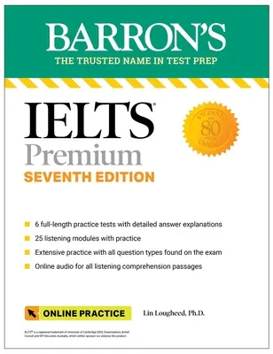 Ielts Premium: 6 cvičných testů + komplexní přehled + online audio, sedmé vydání - Ielts Premium: 6 Practice Tests + Comprehensive Review + Online Audio, Seventh Edition