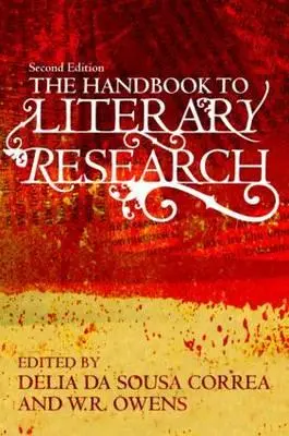 Příručka k literárnímu výzkumu - The Handbook to Literary Research