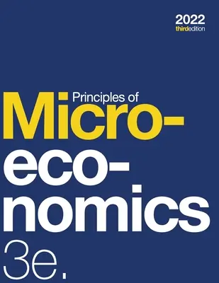 Principles of Microeconomics 3e (paperback, čb) - Principles of Microeconomics 3e (paperback, b&w)