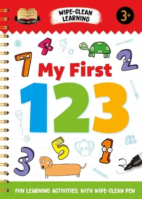 Pomoc s domácími úkoly: Můj první 123: Zábavné vzdělávací aktivity se stíracím perem - Help with Homework My First 123: Fun Learning Activities with Wipe-Clean Pen