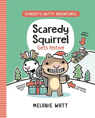 Strašidelná veverka slaví svátek - Scaredy Squirrel Gets Festive