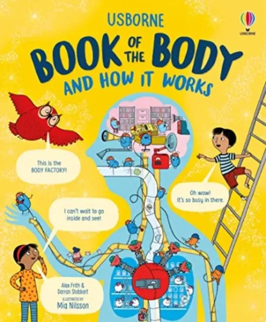 Usborne Book of the Body and How it Works (Kniha o těle a jeho fungování) - Usborne Book of the Body and How it Works