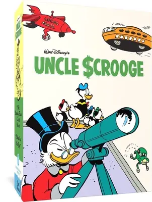 Walt Disney's Uncle Scrooge Gift Box Set Čtyřiadvacetikarátový měsíc & Ostrov na nebi: Dvaadvacátý a čtyřiadvacátý díl - Walt Disney's Uncle Scrooge Gift Box Set the Twenty-Four Carat Moon & Island in the Sky: Vols 22 and 24