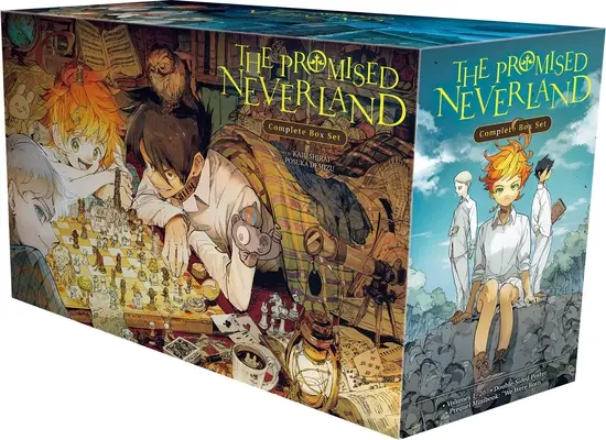 Kompletní sada The Promised Neverland: Obsahuje díly 1-20 s prémiovou sadou - The Promised Neverland Complete Box Set: Includes Volumes 1-20 with Premium