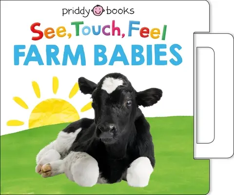 Vidět, hmatat, cítit: Děti z farmy: Hlučná knížka s tahacími tabulkami - See, Touch, Feel: Farm Babies: A Noisy Pull-Tab Book