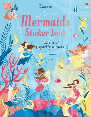 Samolepková knížka mořských panen - Mermaids Sticker Book