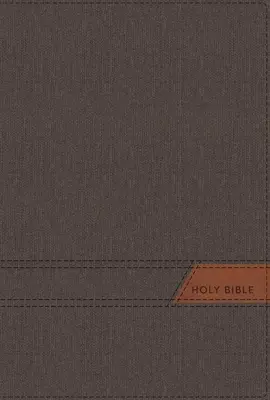 Niv, Thinline Bible, Large Print, Cloth Flexcover, Gray, Red Letter, Comfort Print