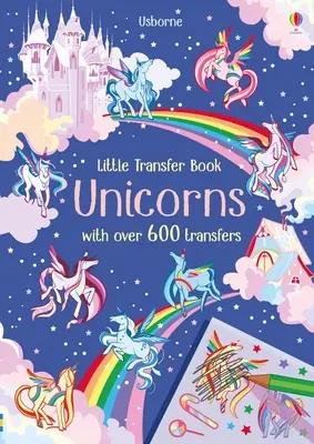 Knížka s aktivitami pro přenášení Jednorožci - Transfer Activity Book Unicorns