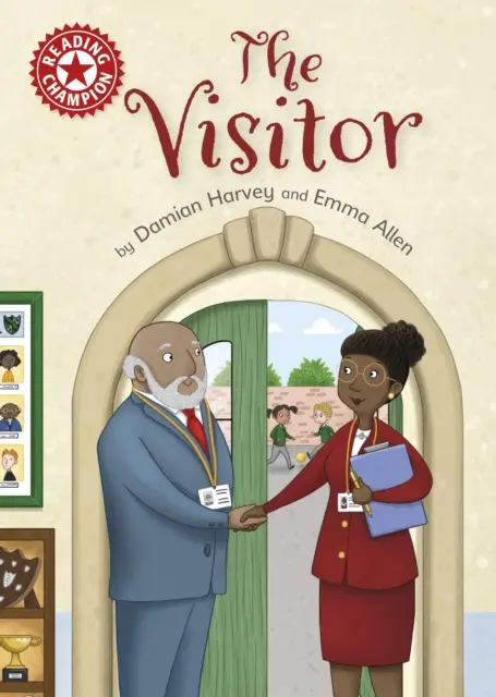 Čtenářský šampion: Návštěvník - nezávislé čtení červená 2 - Reading Champion: The Visitor - Independent Reading Red 2