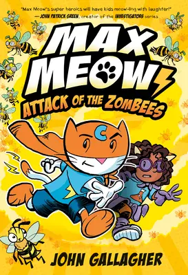 Max Mňau 5: Útok zombií: (grafický román) - Max Meow 5: Attack of the Zombees: (A Graphic Novel)
