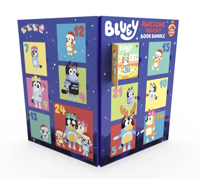 Bluey: Bingo: Úžasná adventní knížka Bingo: Úžasná adventní knížka - Bluey: Awesome Advent Book Bundle