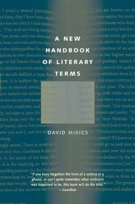Nová příručka literárních termínů - A New Handbook of Literary Terms