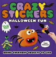 Bláznivé samolepky: Nálepky: Halloween zábava - Crazy Stickers: Halloween Fun