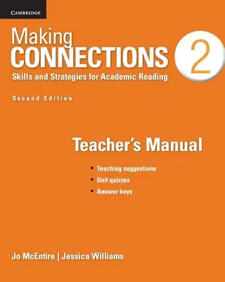 Making Connections Level 2 Teacher's Manual (Příručka pro učitele): Dovednosti a strategie pro akademické čtení - Making Connections Level 2 Teacher's Manual: Skills and Strategies for Academic Reading