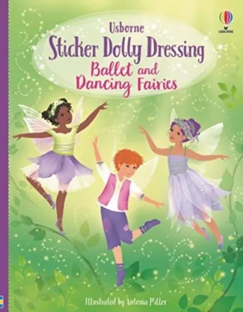 Samolepka Dolly Oblékání Balet a tančící víly - Sticker Dolly Dressing Ballet and Dancing Fairies