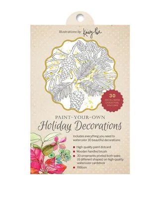 Malování vlastních svátečních dekorací: Ilustrace Kristy Rice - Paint-Your-Own Holiday Decorations: Illustrations by Kristy Rice