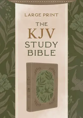 Studijní bible KJV, velký tisk [Olivové ratolesti] - The KJV Study Bible, Large Print [Olive Branches]