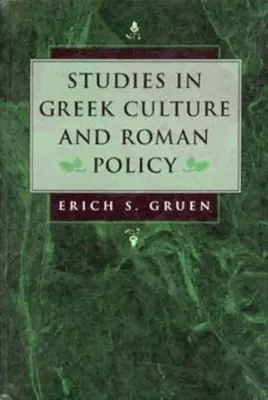 Studie o řecké kultuře a římské politice - Studies in Greek Culture and Roman Policy