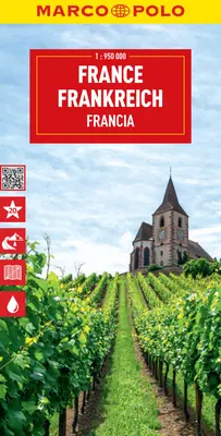 Francie Marco Polo Mapa - France Marco Polo Map