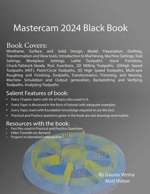 Černá kniha Mastercam 2024 - Mastercam 2024 Black Book