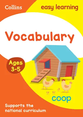 Collins Easy Learning Preschool - Kniha aktivit se slovní zásobou ve věku 3-5 let - Collins Easy Learning Preschool - Vocabulary Activity Book Ages 3-5