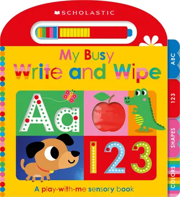 Moje rušné psaní a utírání: Scholastic Early Learners - My Busy Write-And-Wipe: Scholastic Early Learners
