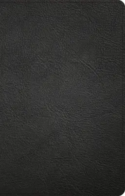 CSB Thinline Bible, černá pravá kůže - CSB Thinline Bible, Black Genuine Leather