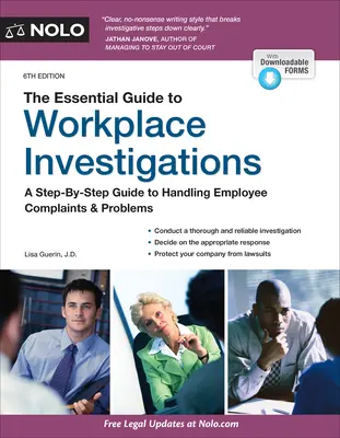Základní průvodce vyšetřováním na pracovišti: Průvodce krok za krokem pro vyřizování stížností a problémů zaměstnanců. - The Essential Guide to Workplace Investigations: A Step-By-Step Guide to Handling Employee Complaints & Problems